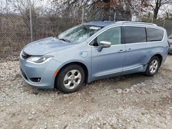 Salvage cars for sale from Copart Cicero, IN: 2017 Chrysler Pacifica Ehybrid Platinum