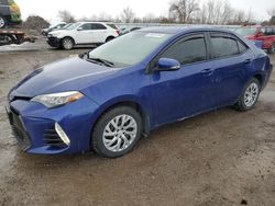 Toyota Corolla salvage cars for sale: 2017 Toyota Corolla L