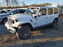 Jeep Wrangler salvage cars for sale: 2022 Jeep Wrangler Unlimited Sahara 4XE