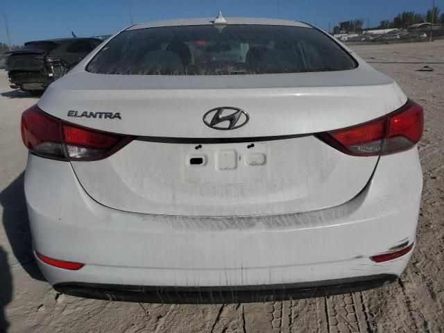 2016 Hyundai Elantra SE