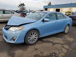 Toyota salvage cars for sale: 2012 Toyota Camry Base