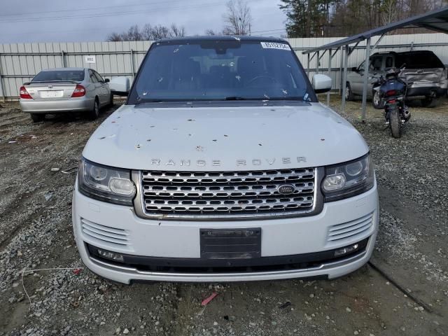 2016 Land Rover Range Rover Supercharged