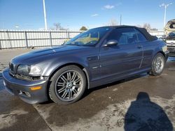 BMW m3 salvage cars for sale: 2002 BMW M3