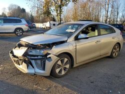 Salvage cars for sale from Copart Portland, OR: 2019 Hyundai Ioniq