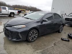 Toyota Corolla salvage cars for sale: 2017 Toyota Corolla L