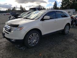 Ford Edge salvage cars for sale: 2008 Ford Edge Limited