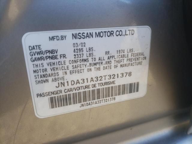 2002 Nissan Maxima GLE