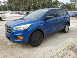 Salvage cars for sale from Copart Ocala, FL: 2017 Ford Escape S