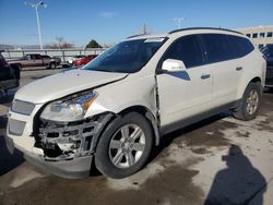 Chevrolet Traverse salvage cars for sale: 2012 Chevrolet Traverse LT