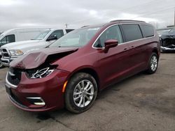 Chrysler Pacifica salvage cars for sale: 2021 Chrysler Pacifica Touring