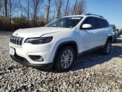 Jeep salvage cars for sale: 2019 Jeep Cherokee Latitude