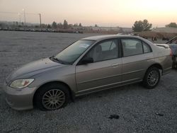 Honda Civic salvage cars for sale: 2005 Honda Civic LX