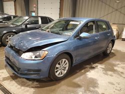 Volkswagen Golf salvage cars for sale: 2015 Volkswagen Golf