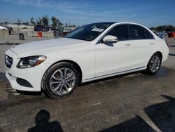 Mercedes-Benz salvage cars for sale: 2017 Mercedes-Benz C300