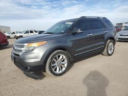 Salvage cars for sale from Copart Amarillo, TX: 2014 Ford Explorer XLT