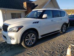 Infiniti qx80 salvage cars for sale: 2017 Infiniti QX80 Base