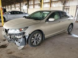 Honda salvage cars for sale: 2015 Honda Accord LX