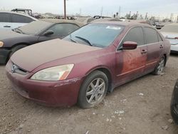 Honda Vehiculos salvage en venta: 2003 Honda Accord EX