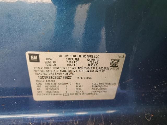 2016 Chevrolet Silverado K1500 LTZ