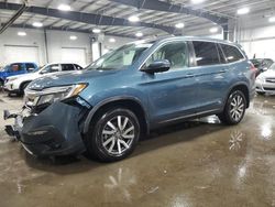 Honda Pilot salvage cars for sale: 2019 Honda Pilot EXL