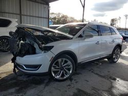 Lincoln mkx salvage cars for sale: 2016 Lincoln MKX Reserve