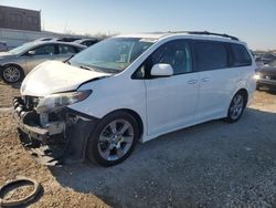 Toyota salvage cars for sale: 2013 Toyota Sienna Sport