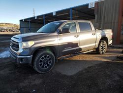 Salvage cars for sale from Copart Colorado Springs, CO: 2015 Toyota Tundra Crewmax SR5