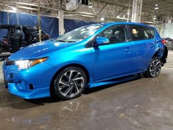 Scion salvage cars for sale: 2016 Scion IM