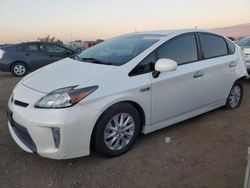 Salvage cars for sale from Copart San Martin, CA: 2014 Toyota Prius PLUG-IN