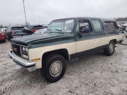 GMC Suburban salvage cars for sale: 1990 GMC Suburban R25 Conventional