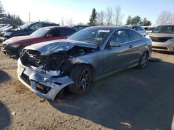 Salvage cars for sale from Copart Bowmanville, ON: 2013 Mercedes-Benz C 250