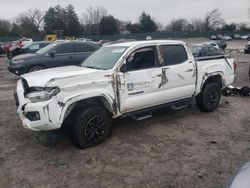 Toyota Tacoma Double cab salvage cars for sale: 2021 Toyota Tacoma Double Cab