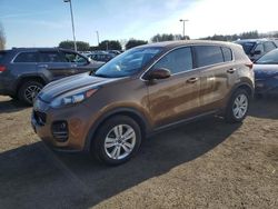 KIA salvage cars for sale: 2017 KIA Sportage LX