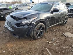 Infiniti QX70 salvage cars for sale: 2017 Infiniti QX70