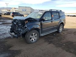 Salvage cars for sale from Copart Colorado Springs, CO: 2010 Nissan Pathfinder S