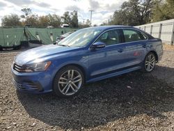 Volkswagen salvage cars for sale: 2017 Volkswagen Passat R-Line