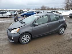 Toyota Prius salvage cars for sale: 2014 Toyota Prius C