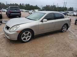 Infiniti salvage cars for sale: 2004 Infiniti G35