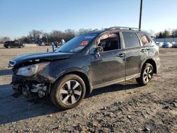 Subaru salvage cars for sale: 2017 Subaru Forester 2.5I Premium