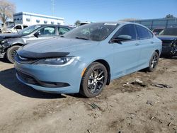 Chrysler 200 salvage cars for sale: 2015 Chrysler 200 S