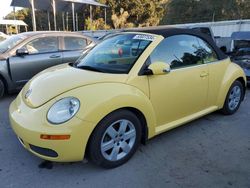 Volkswagen salvage cars for sale: 2008 Volkswagen New Beetle Convertible S