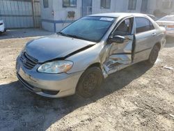 Toyota salvage cars for sale: 2003 Toyota Corolla CE