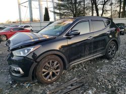 Hyundai Santa fe salvage cars for sale: 2017 Hyundai Santa FE Sport