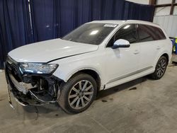 Audi salvage cars for sale: 2017 Audi Q7 Premium Plus