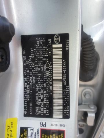 2012 Toyota Camry Base