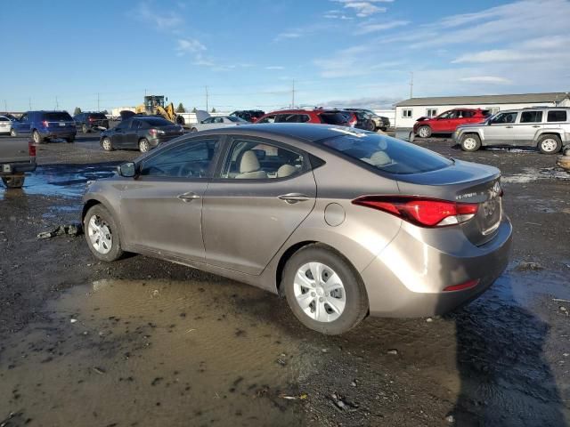 2016 Hyundai Elantra SE