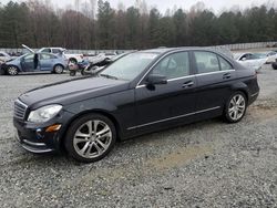 Mercedes-Benz c-Class salvage cars for sale: 2013 Mercedes-Benz C 250