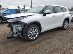 Toyota Highlander salvage cars for sale: 2021 Toyota Highlander Limited