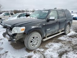 Ford Explorer salvage cars for sale: 2007 Ford Explorer Limited