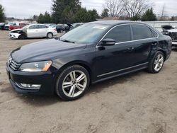 Volkswagen salvage cars for sale: 2013 Volkswagen Passat SEL